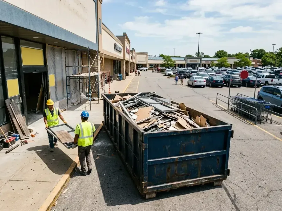retail-store-renovation-debris-003 — frequently asked questions, Roll-off Dumpster Rentals in Fellsmere, FL